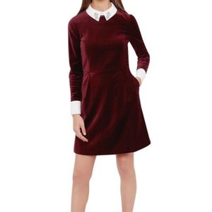 Ted Baker Cheryll Embellished Velvet Dress.
